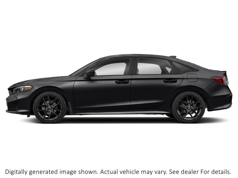 2026 Honda Civic Sedan Sport CVT Crystal Black Pearl  Shot 3