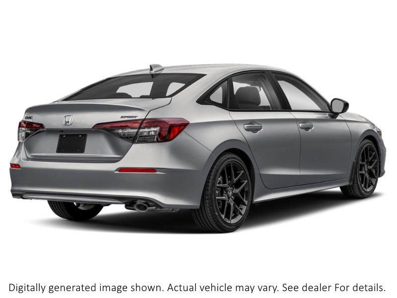 2026 Honda Civic Sedan Sport CVT Solar Reflection Silver Metallic  Shot 6