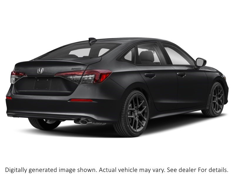 2026 Honda Civic Sport CVT Crystal Black Pearl  Shot 6