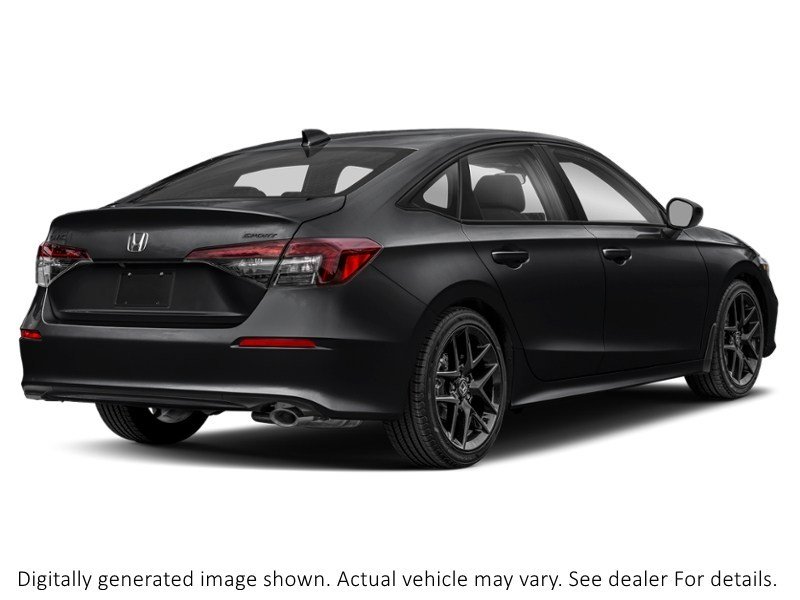 2026 Honda Civic Sedan Sport CVT Crystal Black Pearl  Shot 6