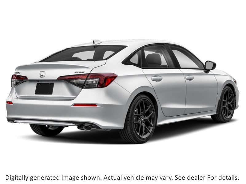2026 Honda Civic Sedan Sport CVT Platinum White Pearl  Shot 6