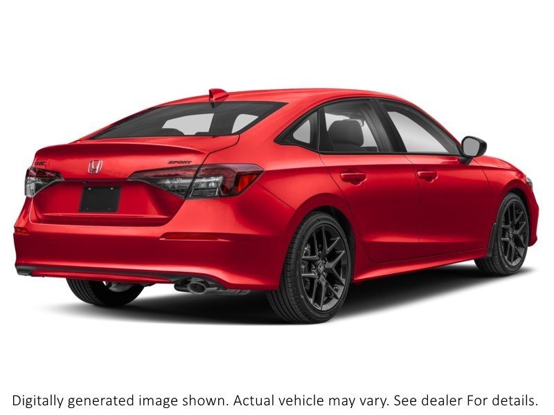 2026 Honda Civic Sport CVT Rallye Red  Shot 2
