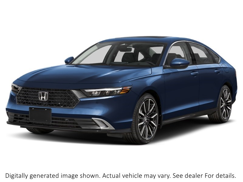 2026 Honda Accord Hybrid Touring Ecvt Canyon River Blue Metallic  Shot 5