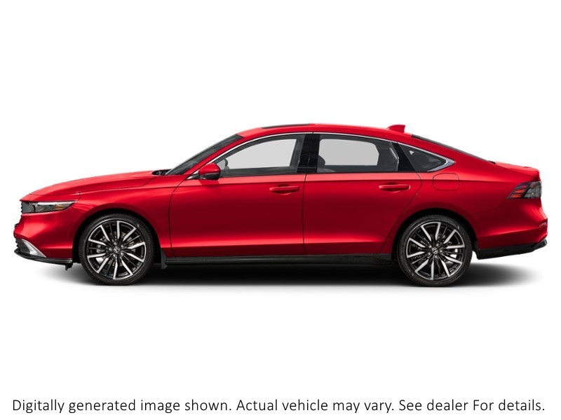 2026 Honda Accord Hybrid Touring Ecvt Radiant Red Metallic  Shot 5
