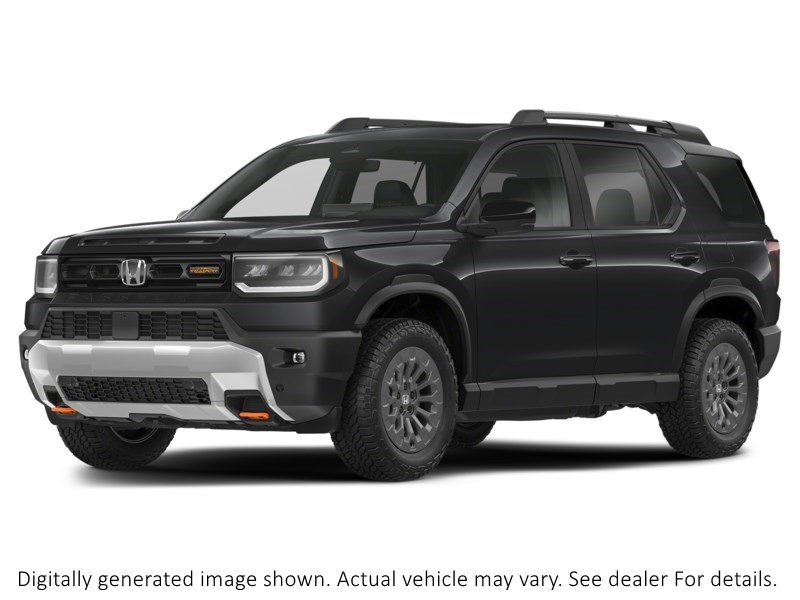 2026 HONDA PASSPORT TRAILSPORT AWD Crystal Black Pearl  Shot 3