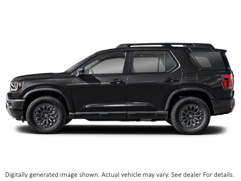 2026 Honda Passport Trailsport AWD Crystal Black Pearl  Shot 3