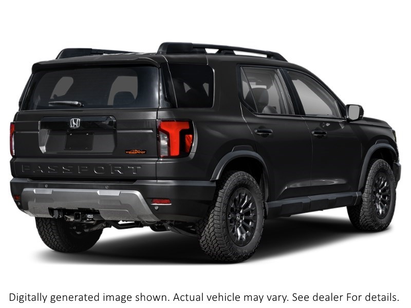 2026 Honda Passport Trailsport AWD Crystal Black Pearl  Shot 6