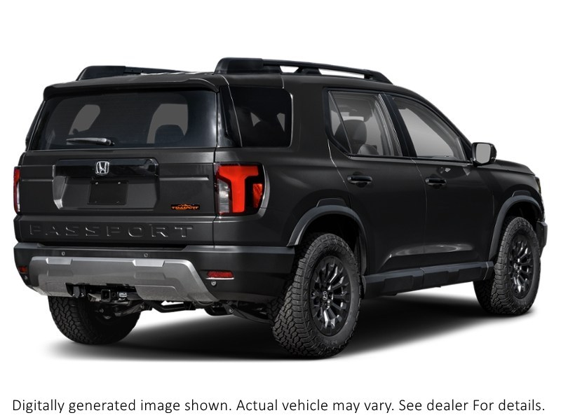 2026 Honda Passport Trailsport AWD Crystal Black Pearl  Shot 6