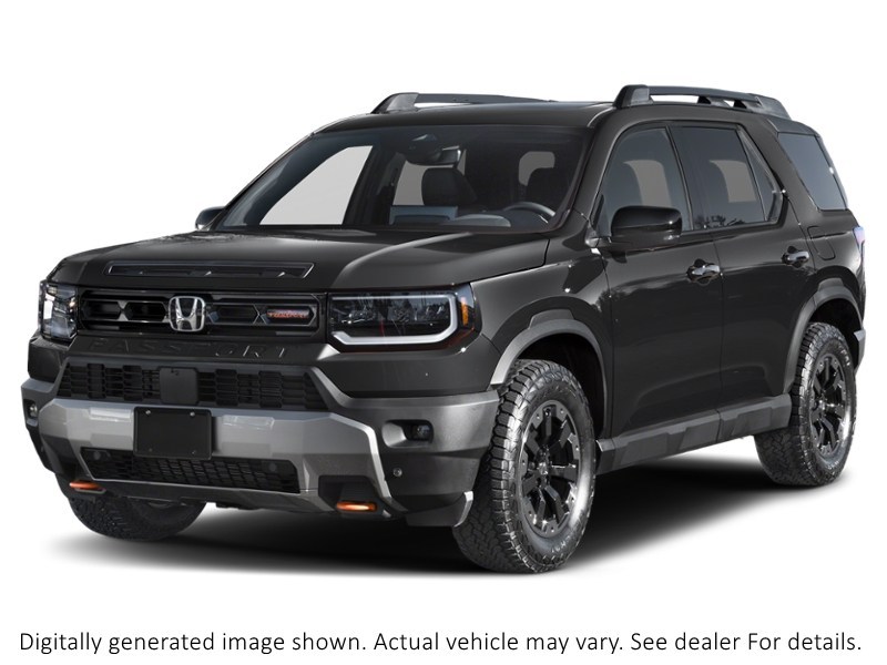 2026 Honda Passport Trailsport Touring AWD Crystal Black Pearl  Shot 13