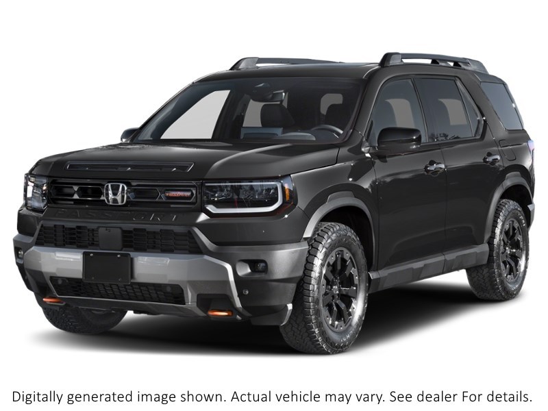 2026 Honda Passport Trailsport Touring AWD Crystal Black Pearl  Shot 1