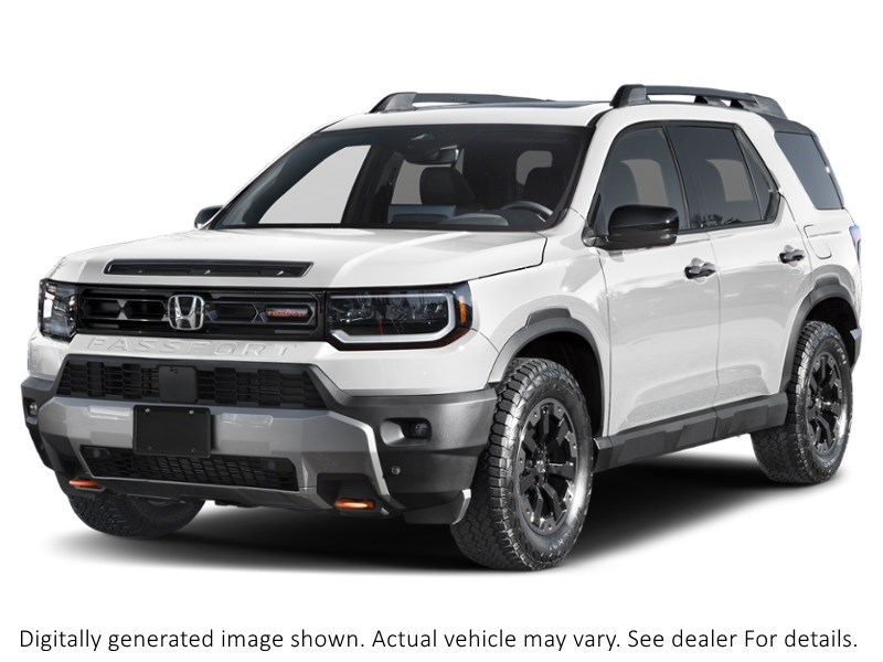 2026 Honda Passport Trailsport Touring AWD Platinum White Pearl  Shot 4