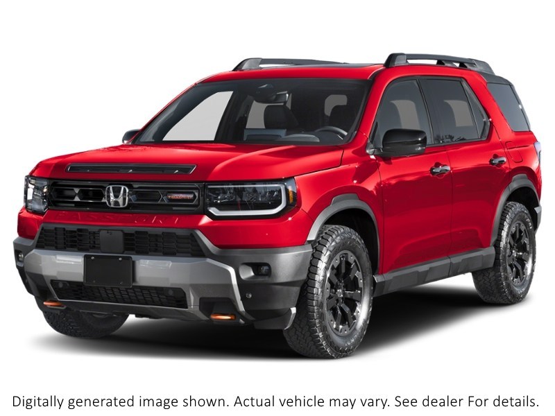 2026 Honda Passport Trailsport Touring AWD Radiant Red Metallic II  Shot 1