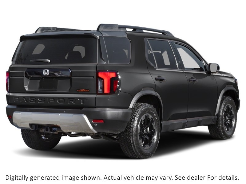 2026 Honda Passport Trailsport Touring AWD Crystal Black Pearl  Shot 14