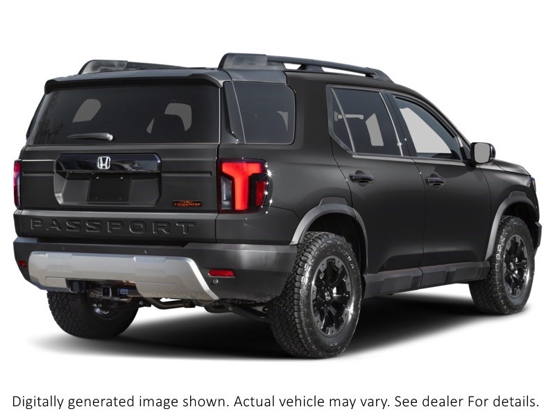 2026 Honda Passport Trailsport Touring AWD Crystal Black Pearl  Shot 6