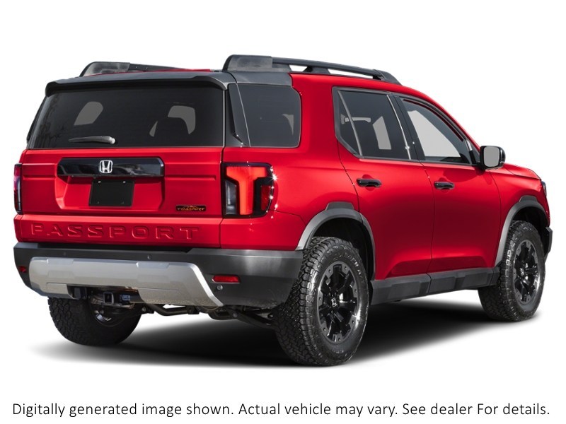 2026 Honda Passport Trailsport Touring AWD Radiant Red Metallic II  Shot 6