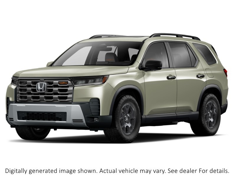 2026 Honda Pilot Trailsport AWD Ash Green Metallic  Shot 3