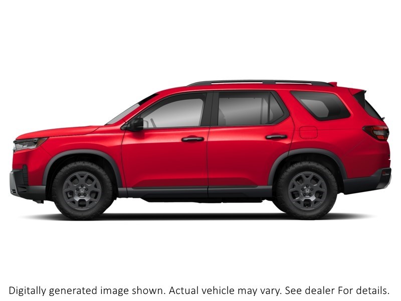 2026 Honda Pilot Trailsport AWD Radiant Red Metallic II  Shot 14