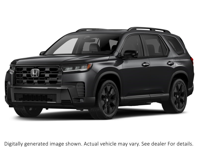 2026 Honda Pilot Black Edition AWD Crystal Black Pearl  Shot 1