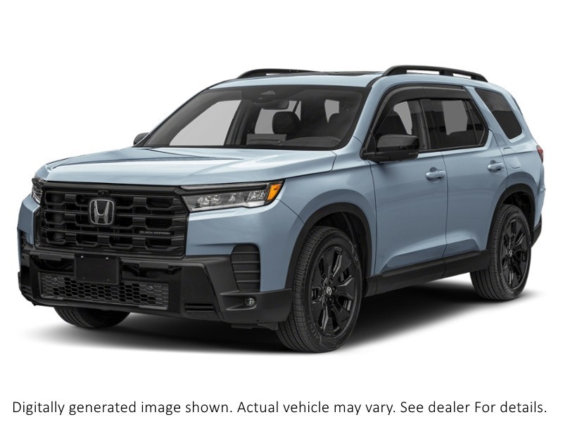 2026 Honda Pilot Black Edition AWD Sonic Grey Pearl  Shot 1