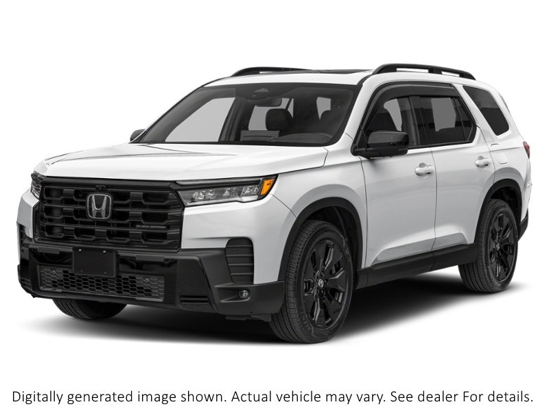 2026 Honda Pilot Black Edition AWD Platinum White Pearl  Shot 4