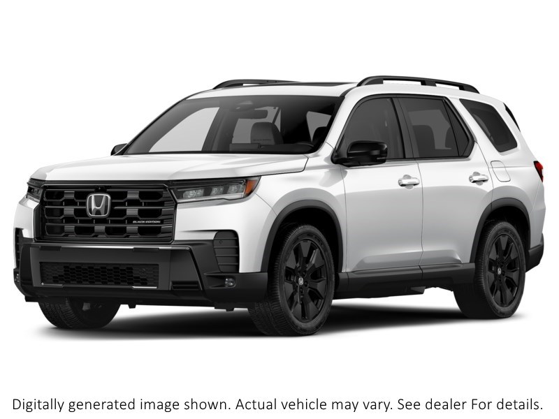 2026 Honda Pilot Black Edition AWD Platinum White Pearl  Shot 1