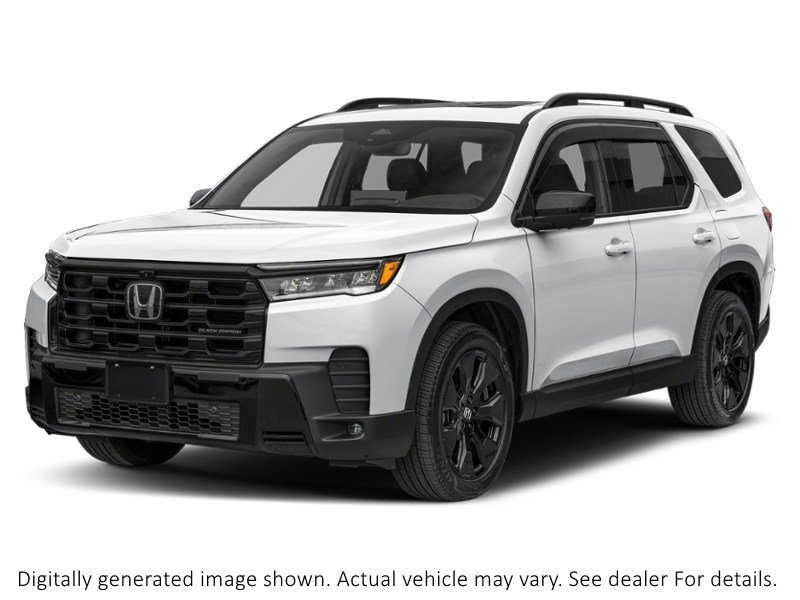 2026 Honda Pilot Black Edition AWD Platinum White Pearl  Shot 4