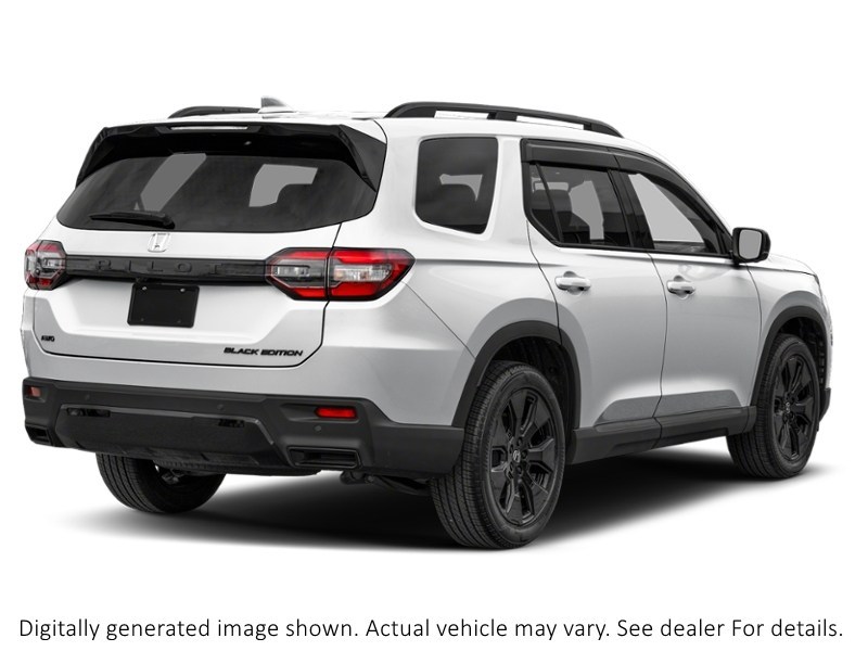 2026 Honda Pilot Black Edition AWD Platinum White Pearl  Shot 2