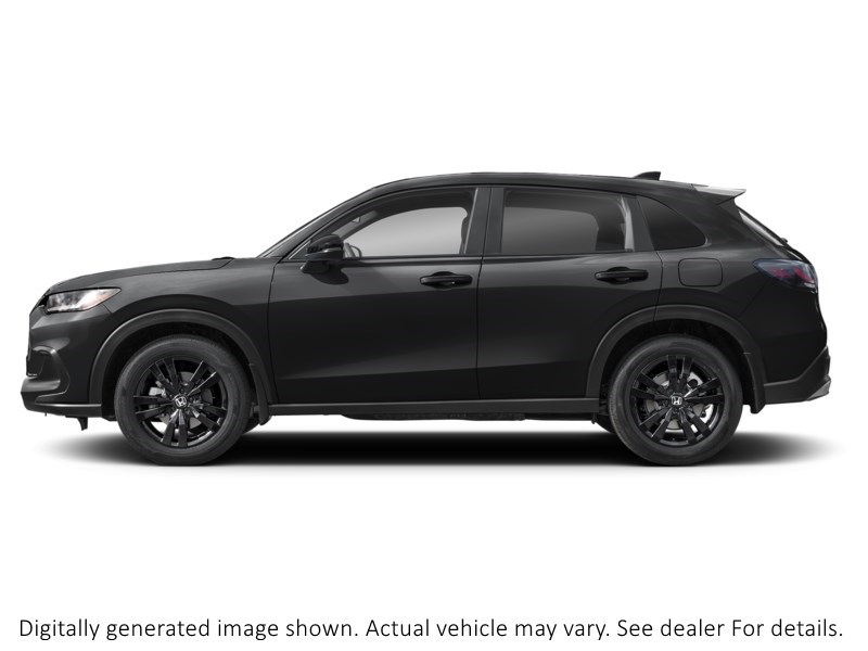 2026 Honda Hr-V Sport AWD CVT Crystal Black Pearl  Shot 3