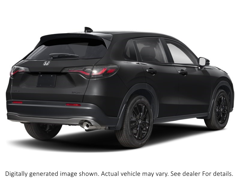 2026 Honda Hr-V Sport AWD CVT Crystal Black Pearl  Shot 2