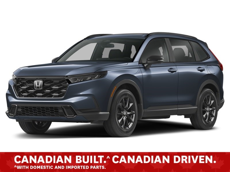 2026 HONDA CR-V HYBRID SPORT AWD meteoroid gray metallic  Shot 1