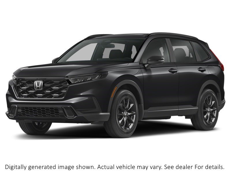 2026 Honda Cr-V Hybrid Sport AWD Crystal Black Pearl  Shot 3