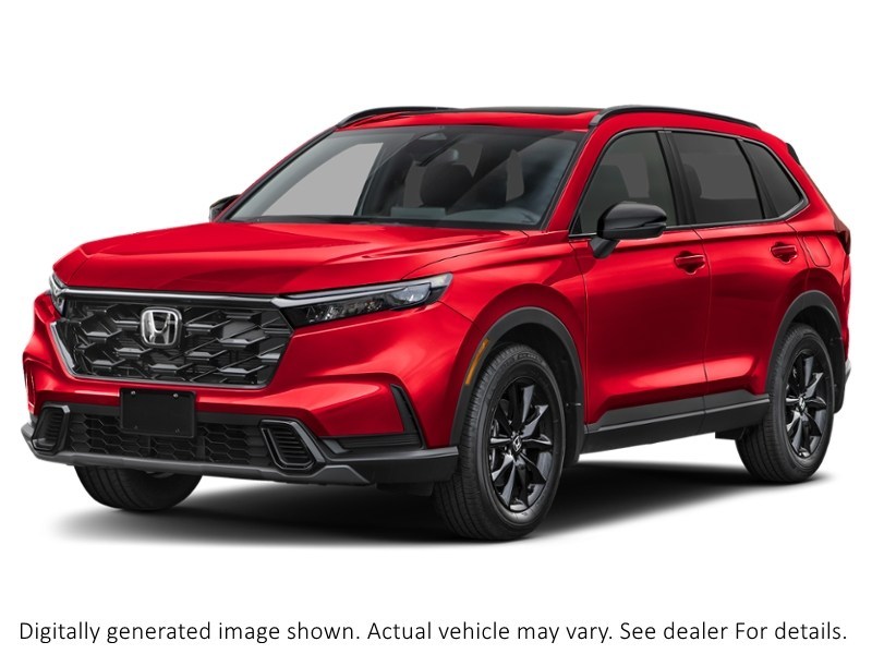 2026 Honda Cr-V Hybrid Sport AWD Radiant Red Metallic  Shot 1