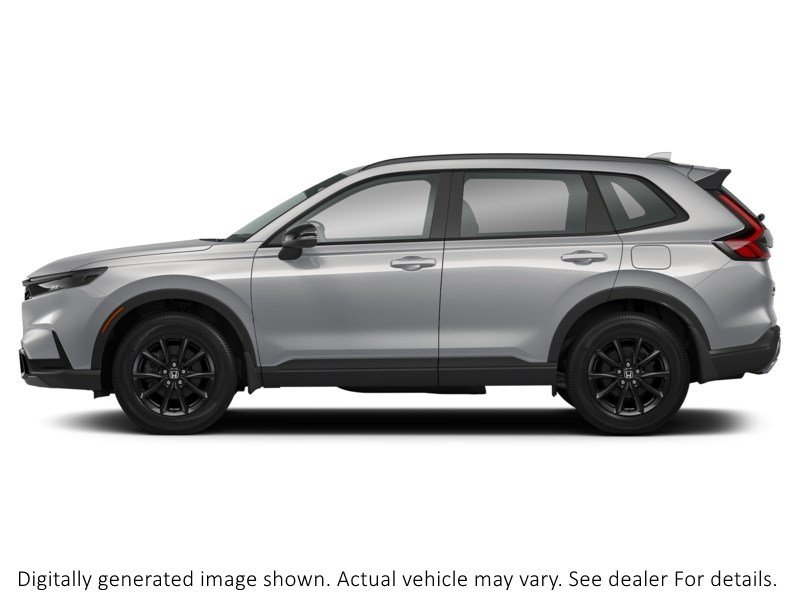 2026 Honda Cr-V Hybrid Sport AWD Solar Reflection Silver Metallic  Shot 4