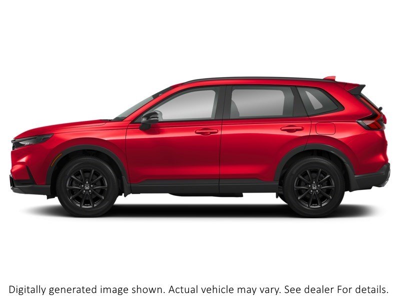 2026 Honda Cr-V Hybrid Sport AWD Radiant Red Metallic  Shot 4