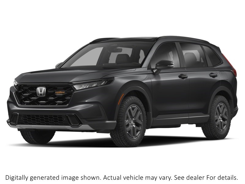 2026 HONDA CR-V HYBRID TRAILSPORT AWD crystal black pearl  Shot 1