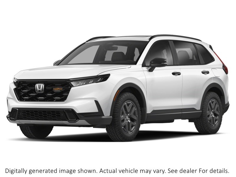 2026 HONDA CR-V HYBRID TRAILSPORT AWD platinum white pearl  Shot 1