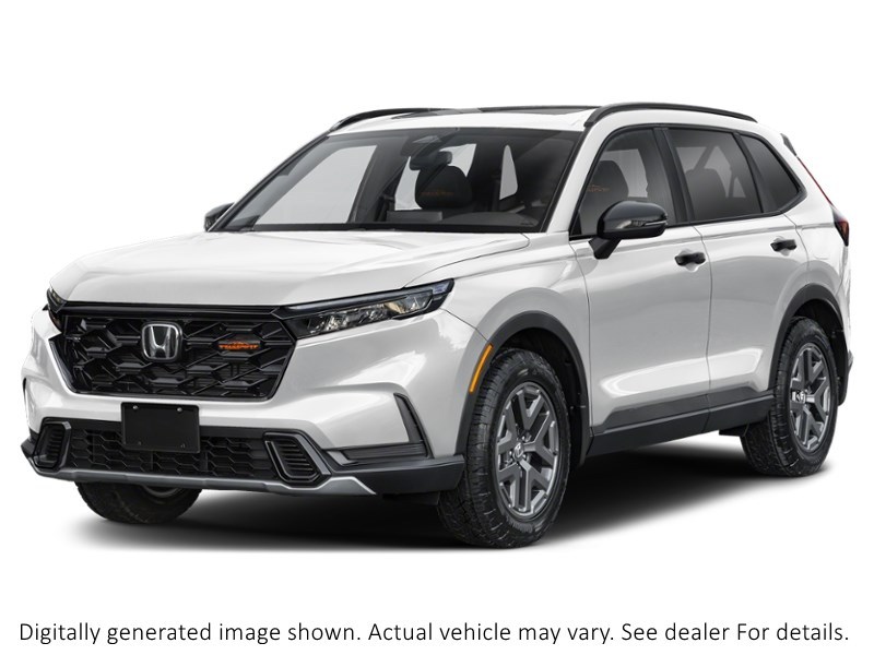 2026 Honda Cr-V Hybrid Trailsport AWD Platinum White Pearl  Shot 1