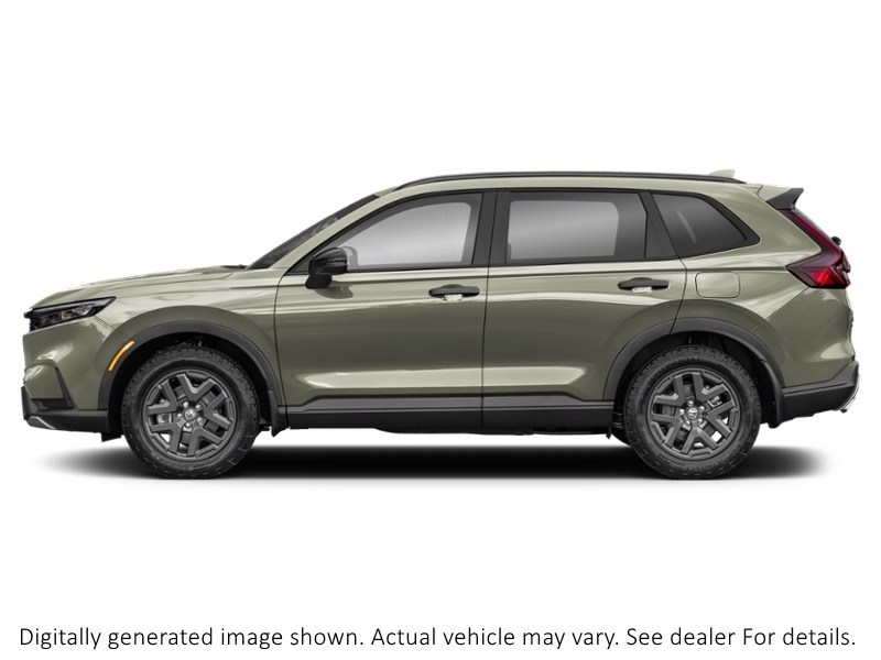 2026 Honda Cr-V Hybrid Trailsport AWD Ash Green Metallic  Shot 3