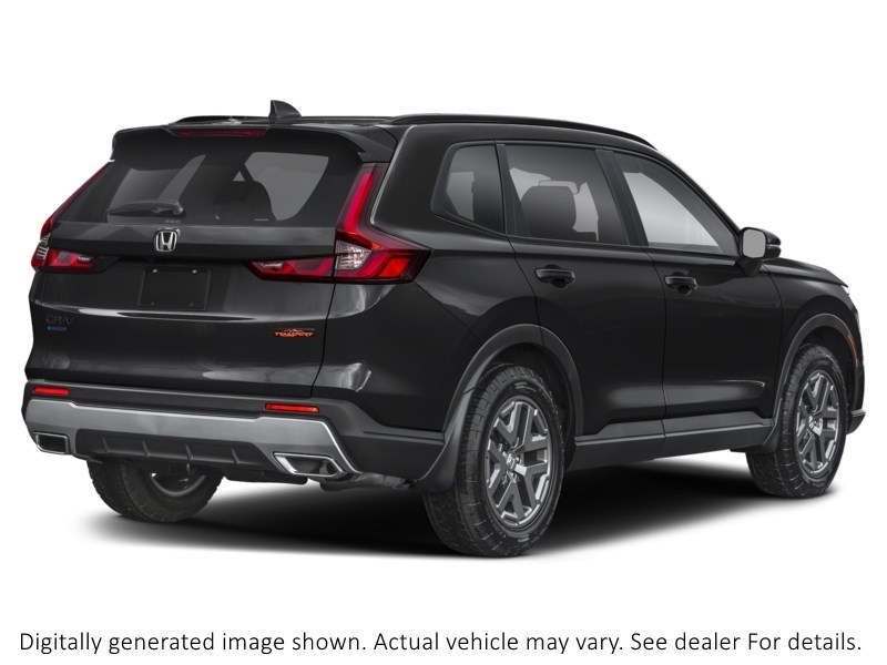 2026 Honda Cr-V Hybrid Trailsport AWD Crystal Black Pearl  Shot 2