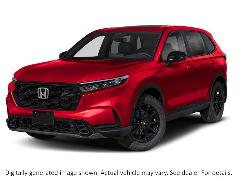 2026 Honda Cr-V Hybrid Ex-L AWD Radiant Red Metallic  Shot 4