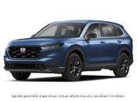 2026 HONDA CR-V HYBRID EX-L AWD canyon river blue metallic  Shot 4