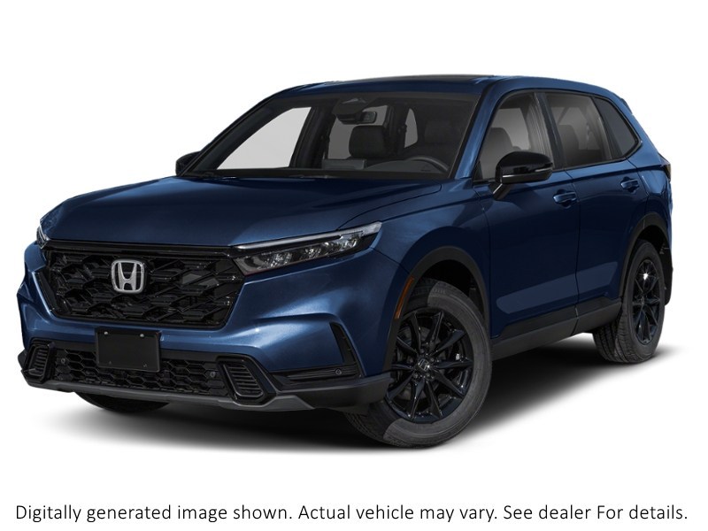 2026 Honda Cr-V Hybrid Ex-L AWD Canyon River Blue Metallic  Shot 7