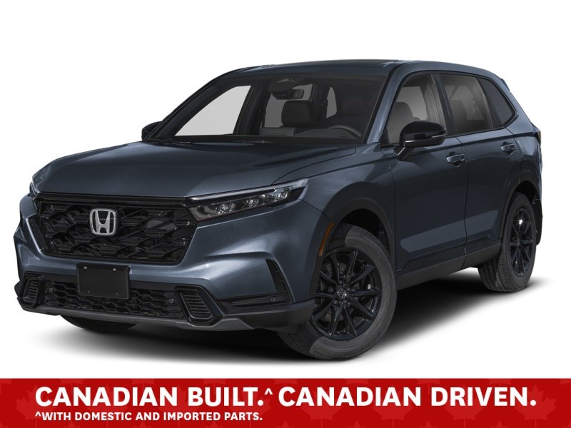 2026 HONDA CR-V HYBRID EX-L AWD meteoroid gray metallic  Shot 1