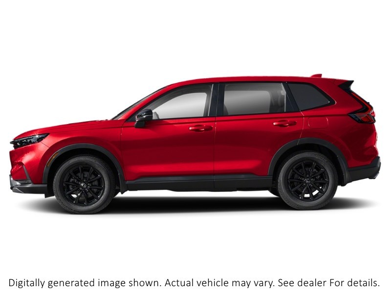 2026 Honda Cr-V Hybrid Ex-L AWD Radiant Red Metallic  Shot 5