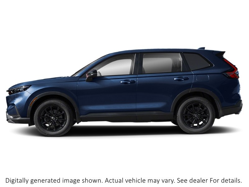 2026 Honda Cr-V Hybrid Ex-L AWD Canyon River Blue Metallic  Shot 3