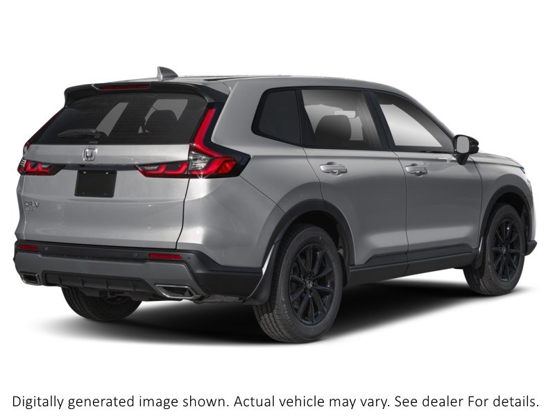 2026 HONDA CR-V HYBRID EX-L AWD solar reflection silver metallic  Shot 6