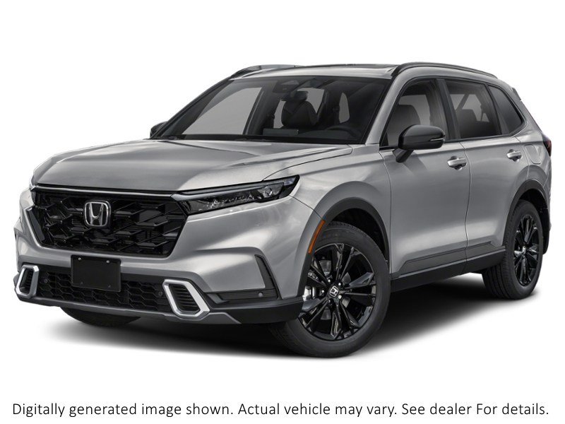 2026 Honda Cr-V Hybrid Touring AWD Solar Reflection Silver Metallic  Shot 1