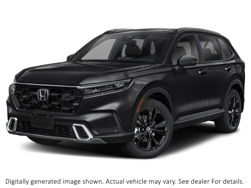 2026 Honda Cr-V Hybrid Touring AWD Crystal Black Pearl  Shot 4