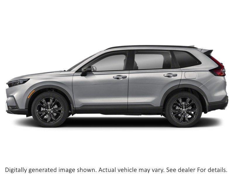 2026 Honda Cr-V Hybrid Touring AWD Solar Reflection Silver Metallic  Shot 5