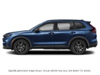 2026 Honda Cr-V Hybrid Touring AWD Canyon River Blue Metallic  Shot 3